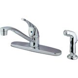 Prime KB5720SP 20 cm Mutfak Bataryası, 20 cm Emzik Erişimi, Parlak Krom - Ahşap