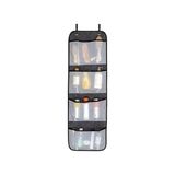 Prime Keçe Kapı Arkası Organizer – 4 Bölmeli, Fileli Düzenleyici - (DipCamo)Charcoal-White