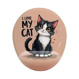 Prime Kedimi Seviyorum Mouse Pad - Option-1 - 0002 - Beyaz