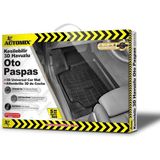 Prime Kesilebilir Siyah 3D Havuzlu Paspas | Aracınız Için Su Geçirmez ve Dayanıklı Oto Paspas - Option-1 - 001-Renkli