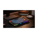 Prime Keychron V1 Max Rgb Tkl Mekanik Red Switch 2.4 Ghz Kablosuz Ingilizce Siyah Klavye - Option-1 - 001-Renkli