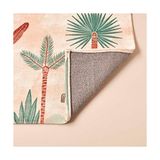 Prime Kids Hayvan BASKILI%100 Polyester Kilim, Somon, 80X150 cm - Option-1 - Ahşap