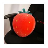 Prime Kirmizi Çilek Figürlü Kırlent - Yastık | 33CM - Option-1 - 001-Renkli