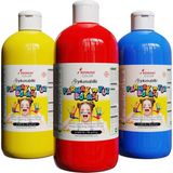 Prime Kırmızı-Mavi-Sarı Parmak Boyası 3'lü Set 3X500GR - Çok Renkli