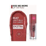 Prime Kiss Me More Yüksek Pigmentli & Mat Bitişli Nemlendirici Likit Ruj - Option-1