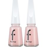 Prime Klasik Parlak Bitişli Yüksek Pigmentli Oje Nail Enamel 397 Rose New (2 Paketi) - Option-1