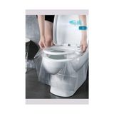 Prime Klozet Kapağı Kılıfı Hijyenik Seyahat Tek Kullanımlık Klozet Wc Örtüsü 50 Adet - Option-1 - 4002 Doğal Gri