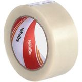 Prime Koli Bandı 6 Adet 45X100 Şeffaf Gergadan En 45MM, Uzunluk Net 100 Metre, Basınca ve Gerilime Dayanıklıdır, 6'lı Paket