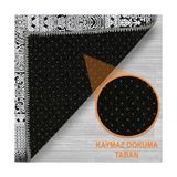 Prime Konsa Şönil Kaymaz Doğal Pamuk Tabanlı Yıkanabilir Antibakteriyel Çevre Dostu Salon Halısı 160X230 - 374-Yeşil