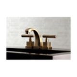Prime KS4942CQL Claremont Mini Widerspread Lavatory Musluk With, Parlatılmış Pirinç By - Option-1
