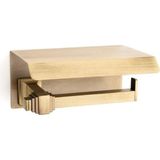 Prime Kubıc Kapaklı Tuvalet Kağıtlığı Antik Renk Antik Renk 85X118X170 mm - 000-Siyah