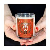 Prime – Kurşun Asker (Nutcracker) Tasarımlı Mum, Turuncu Renk Temalı, 135 G Doğal Biyo, 40 Saat Yanma Süresi, Cam Kavanoz, Şık Bristol Kutulu, Yılbaşı Koleksiyonu Hazır Hediye - Option-1
