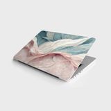 Prime Laptop Bilgisayar Notebook Pc Kaplama Etiketi Pastel Pembe Ebru - 00 Beyaz - Option-1