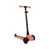 Prime Let's Be Child Let's Ride 3 Tekerlekli Katlanabilir Işıklı Scooter Somon - Ahşap - Bej