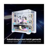 Prime Li Unı Fan Reverse Tl Wıreless LCD 1X120MM Beyaz Kasa Fanı (G99.12RTLLCD1W1W.00) - 0 - Siyah