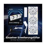 Prime Li Unı Fan Tl Wıreless 3X120MM Beyaz Kasa Fanı (G99.12TL1W3W.00) - 0 - Siyah