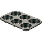 Prime Life 6' Lı Muffin Kek Kalıbı Gri