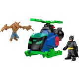 Prime Life Imaginext Dc Super Friends, 7 cm Aksiyon Figürleri ve Oyuncak Araç, Batcopter Batman, Man-Bat (Stiller Çeşitlilik Gösterebilir), JML97
