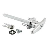 Prime-Line GD 52169 araçla kurşun kullanıcıların T-Griff, 5/16 in. X 4 – 5/8 in. kare basınçlı döküm şaft, konstrüksiyon, krom