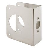 Prime-Line MP9457 Kilit ve Kapı Güçlendirici, 1-3/4 inç x 2-3/8 inç, Paslanmaz Çelik, Doğal Kaplama (Tekli Paket)