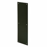 Prime Line ürünler J 4686 kapı Push tabak, 4 x 40,6 cm, bronz cilalı alüminyum
