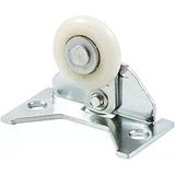 Prime-Line ürünleri N 6619 Pocket kapı Roller montaj, 1 – 1/4, plastik, Dış Bükey, çelik bilya yatağı
