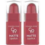 Prime Lipstick (Mini) No:12 - Ruj 2li Paket - Option-1