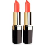Prime Lipstick No: 128 - Nemlendirici Etkili Kremsi Ruj (2 Paketi) - Option-1