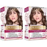 Prime L'oréal Parıs 6.1 Küllü Açık Kahve Saç Boyası (2 Paketi)
