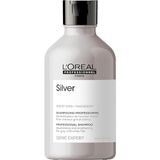 Prime L'oréal Professionnel Paris Serie Expert Silver Çok Açık Sarı, Gri ve Beyaz Saçlar Için Renk Dengeleyici Mor Şampuanı 300 ml