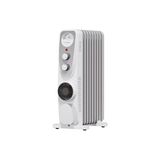 Prime LUX09-FP-WG 9 Dilim Beyaz Gri 2400 W Yağlı Radyatör - Çok Renkli