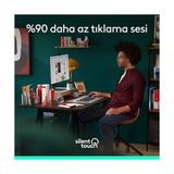 Prime M650 Kablosuz Mouse, Küçük ve Orta Boy Sağ El Için, 4000 Dpı, Sessiz, Bluetooth, Logi Bolt USB Alıcı, 24 Ay Pil Ömrü, Siyah
