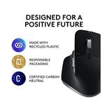 Prime Mac Için Mx 3s Performans Kablosuz Mouse, 8.000 Dpı, ve iPad Için, Sessiz, Ergonomik, Ultra Hızlı Kaydırma, Çoklu Cihaz Özelliği, Bluetooth, Siyah