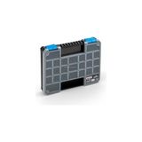 Prime Made Slim Organizer 23 Bölmeli, Şeffaf, Düzenleyici Kutu, Polipropilen Malzeme, Çekmece Içi ve Masaüstü Kullanım Için, Hafif Taşınabilir, Saklama Kutusu - Option-1