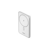 Prime Mag Lıte 5.000 Mah 20W Magsafe Uyumlu Manyetik Kablosuz Powerbank, Ultra Ince, Gümüş Renk - Option-1