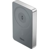 Prime Mag Pro 10.000 Mah 20W, Magsafe ve Saat Uyumlu Manyetik Kablosuz Powerbank, Gümüş Renk - Option-1