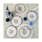 Prime Mama Mia & La Dolce Vita Pasta Tabağı 22 cm 4 Adet 22724-25 - 0,5 L