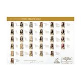 Prime Maxx Deluxe Serisi 24K Altın Parçacıklı Serum ile 1 Kutu 2 x 50 ml ve Geliştiriciler Saç Boyası (Platin Sarısı 0.1) - 0 - Siyah