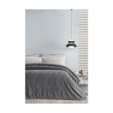 Prime Melan Çift Kişilik Emboss Battaniye - Gri, 200 x 220 - 2328M - 1 x 32 x 27 cm