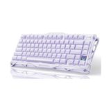 Prime Mercury K1 Mekanik Klavye, Alüminyum Çerçeveli, %75 Kablosuz Oyun Klavyesi, Hot Swap Özel Klavye, Düğmeli, Gaz Zinciri, Rgb Üç Modlu Klavye, Pbt Tuş Kapakları, 8000 Mah Lila - Option-1 - 001-Renkli
