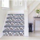 Prime Merdiven Folyo Kaplama (18X120 cm 5 Adet) Mozaik Desen - Option-1 - -50 C