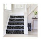 Prime Merdiven Folyo Kaplama (18X120 cm 5 Adet) Siyah Üçgen - Option-1 - -50 C