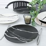 Prime Mermer Servis Tabağı 26 cm 6 Adet - 17950/51 - Option-1 - 51R-Turuncu
