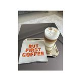Prime Mia But First Coffee Desenli Kokteyl Peçete - 0,5 x 9 cm - 001-Renkli