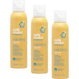 Prime Mılk Shake Sun&more Cracklıng Mousse 150 ml Güneş Sonrası Ferahlatıcı Köpük (3 Paketi)
