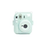 Prime Mini 12 Yeşil Fotoğraf Makinesi-20'li Film-Kıskaçlı Resim Standı ve Simli Pleksi Kılıf Seti - Açık Bej