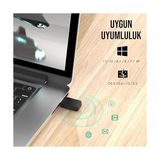 Prime Mini USB Wifi Adaptör 300 Mbps Uyumlu (W-1) - 0 - Siyah - Option-1