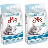Prime Mio Kedi Kumu, 10 Lt. Marsilya Sabun Kokulu Bentonit, Ince (2 Paketi) - Option-1