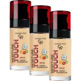 Prime Moisture Foundation No: 108 - Hyaluronik Asitli Nemlendirici Fondöten Spf 20-30 ml (3 Paketi) - Option-1