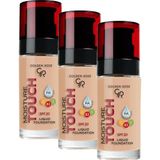 Prime Moisture Foundation No: 112 - Hyaluronik Asitli Nemlendirici Fondöten Spf 20-30 ml (3 Paketi) - Option-1